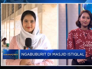 Ngabuburit di Masjid Isqilal, Disiapkan 5.000 Paket Bukber
