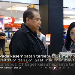 CT Beli 2 LED di Midnight Sale, Kaget Harganya Murah Meriah