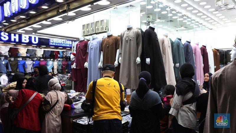 Pasar Tn Abang (CNBC Indonesia/Tias Budiarto)