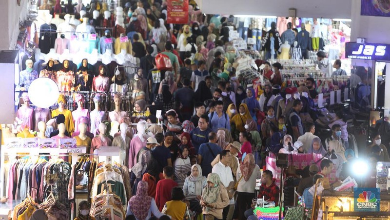 Pasar Tn Abang (CNBC Indonesia/Tias Budiarto)