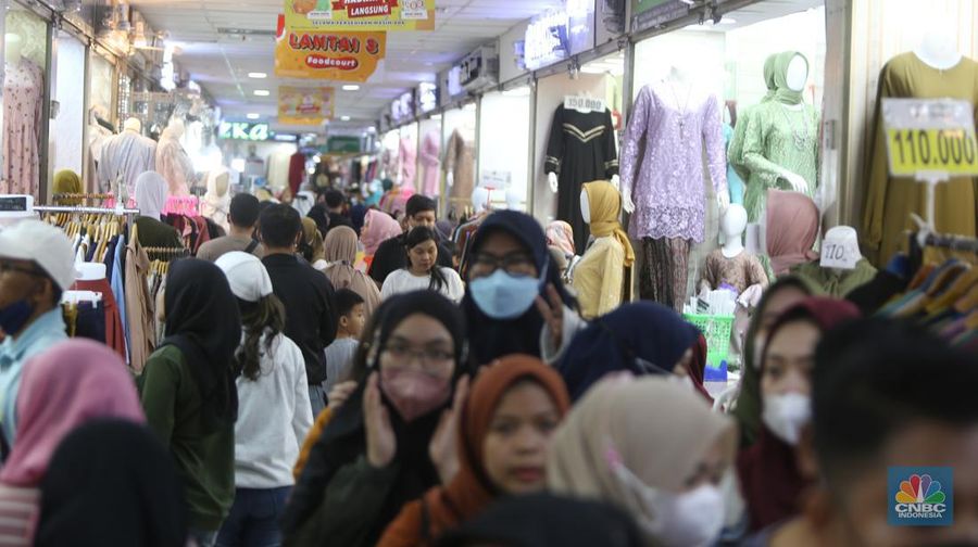 Pasar Tn Abang (CNBC Indonesia/Tias Budiarto)