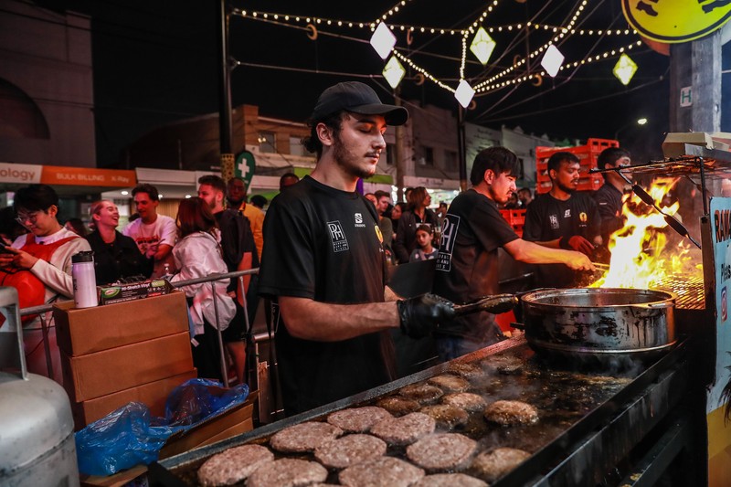 1478798956 SYDNEY, AUSTRALIA - APRIL 01: People attend the Ramadan Nights food and cultural festival at Lakemba on April 01, 2023 in Sydney, Australia. The holy fasting month of Ramadan is observed by Muslims around the world, including many in Australia, who adhere to its principles in their own suburban communities. (Photo by Roni Bintang/Getty Images)