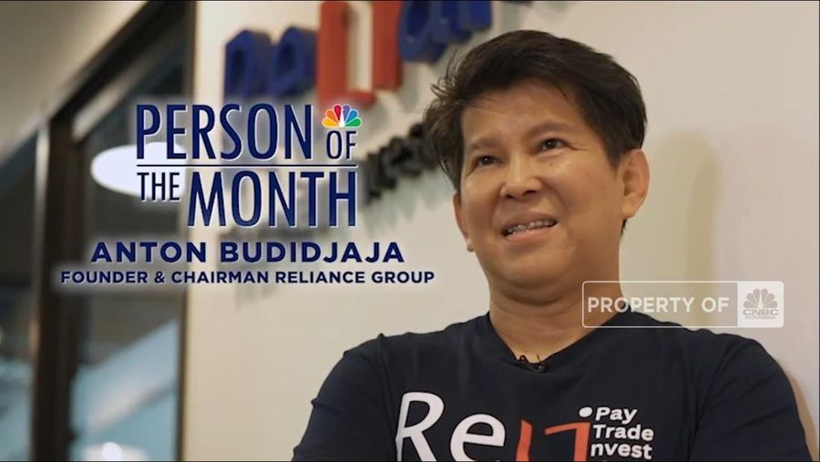 Anton Budidjaja. Person of The Month, Founder and Chairman Reliance Group