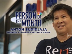 Anton Budidjaja. Person of The Month, Founder Reliance Group