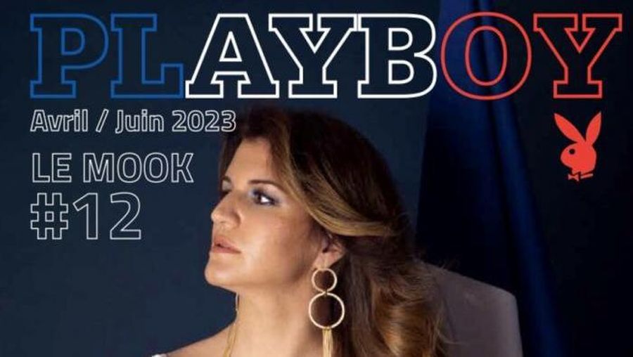 Menteri Sosial Ekonomi dan Asosiasi Prancis Marlene Schiappa jadi cover majalah Playboy. (Dok: Playboy)