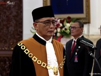 Jokowi Resmi Lantik Sunarto Sebagai Wakil Ketua MA