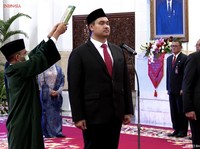 Sah! Jokowi Lantik Dito Ariotedjo Jadi Menpora