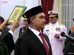 Sah! Presiden Jokowi Lantik Dito Ariotedjo Jadi Menpora