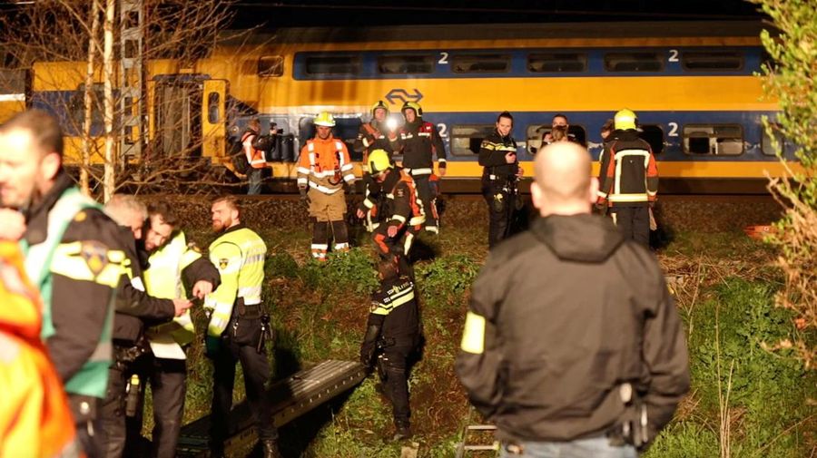 Kecelakaan kereta di Belanda (ANP/AFP via Getty Images)