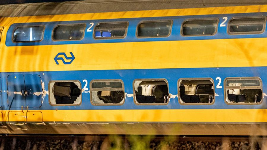 Kecelakaan kereta di Belanda (ANP/AFP via Getty Images)