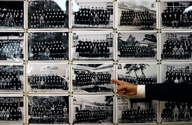 Sekolah menengah pertama Yumoto di Prefektur Fukushima, salah satu dari cerita suram sekolah di Jepang yang bakal tutup. (REUTERS/ISSEI KATO)