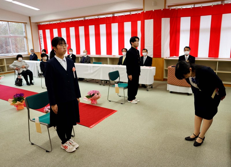 Sekolah menengah pertama Yumoto di Prefektur Fukushima, salah satu dari cerita suram sekolah di Jepang yang bakal tutup. (REUTERS/ISSEI KATO) Sekolah menengah pertama Yumoto di Prefektur Fukushima, salah satu dari cerita suram sekolah di Jepang yang bakal tutup. (REUTERS/ISSEI KATO)