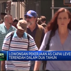 Lowongan Pekerjaan AS Capai Level Terendah Dalam 2 Tahun
