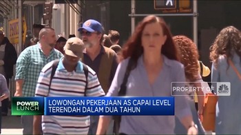 Lowongan Pekerjaan AS Capai Level Terendah Dalam 2 Tahun