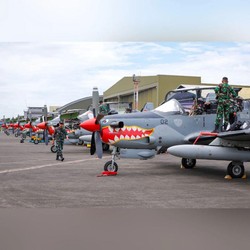 Pesawat TNI AU Jatuh di Pasuruan Jawa Timur