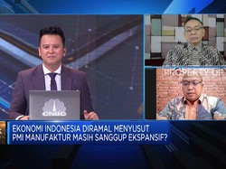 PDB RI Diramal Susut, PMI Manufaktur Bisa Terus Ekspansif?