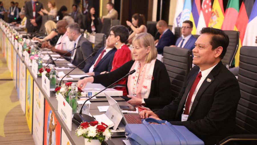Pemerintah Indonesia melalui Kementerian Ketenagakerjaan mendukung tiga isu prioritas yang dibahas pada forum Presidensi G20 India. Ketiga isu tersebut adalah mengatasi kesenjangan keterampilan global, perlindungan sosial memadai bagi pekerja berbasis platform digital, dan pembiayaan perlindungan sosial berkelanjutan.