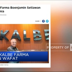 Video: Pendiri Kalbe Farma, dr. Boen Wafat