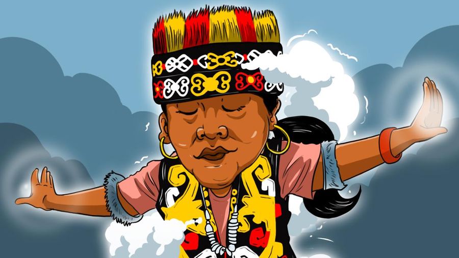 Viral Ida Dayak, Ini Penjelasan di Balik Pengobatannya