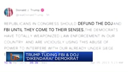 Video: Trump Tuding FBI & DOJ 'Dikendarai' Demokrat