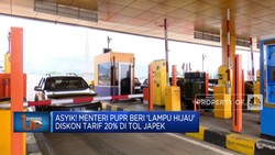 Video: Asyik! Diskon Tarif 20% di Tol Japek saat Lebaran