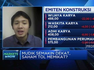 Mudik Semakin Dekat, Saham Tol Layak Disikat?