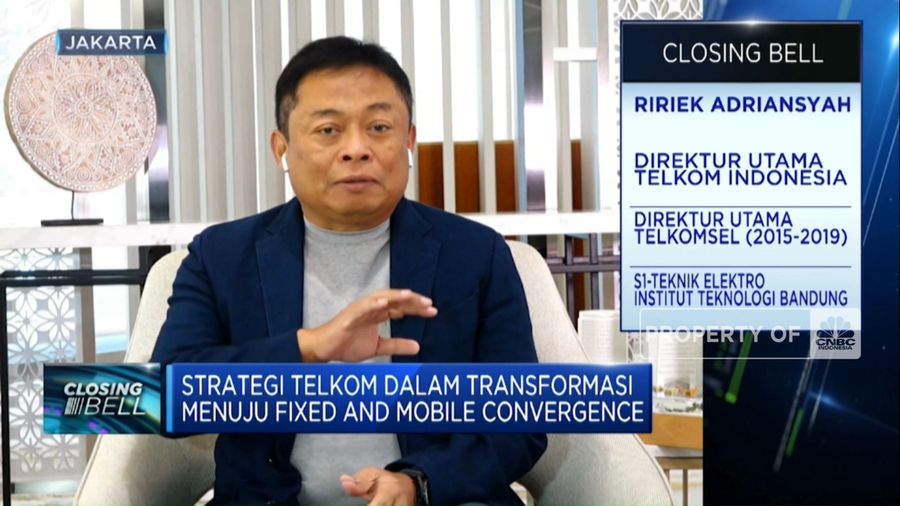 Strategi Telkom Bertransformasi Menuju Fixed and Mobile Convergence (CNBC Indonesia TV)