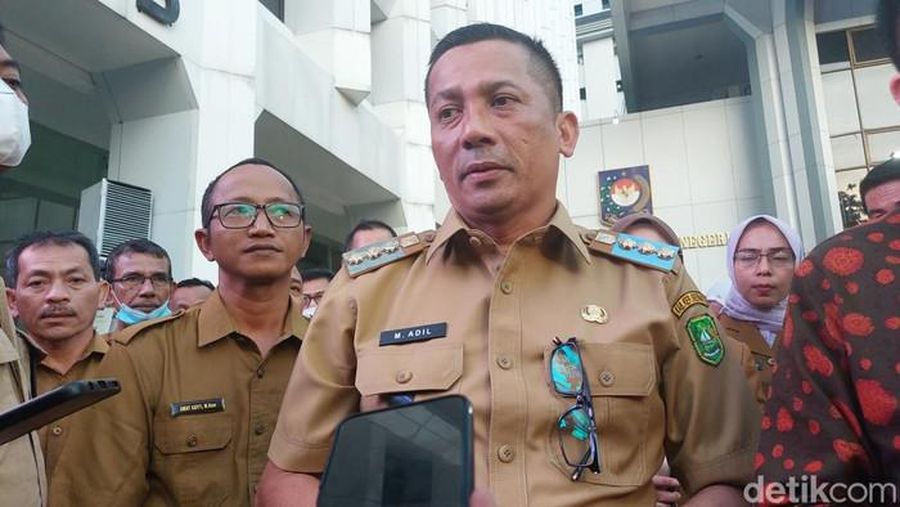 Bupati Kepulauan Meranti Muhammad Adil (Rumondang Naibaho/detikcom)