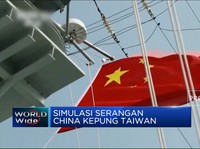 Video: China Gelar Simulasi Serangan Taiwan