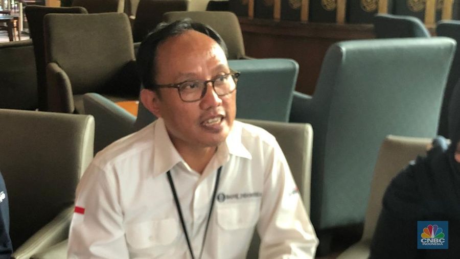 Direktur Departemen Pengelolaan Uang, Hari Widodo. (CNBC Indonesia/Hadijah Alaydrus)
