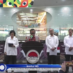 Sri Mulyani & Mahfud MD Bentuk Satgas Transaksi Gelap Rp349 T