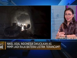Nikel RI Dikucilkan AS, Mimpi RI Jadi Raja Baterai Terancam?