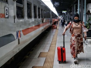 WFA Diterapkan, Arus Mudik Via Kereta & Bus Mulai Meningkat