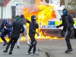 Eropa Membara Jelang Kedatangan Biden, Polisi Diserang!