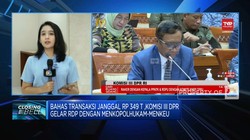 Komisi III DPR Gelar RDP Dengan Mahfud MD dan Sri Mulyani