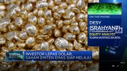 Investor Lepas Dolar, Saham Emiten Emas Siap Melaju?