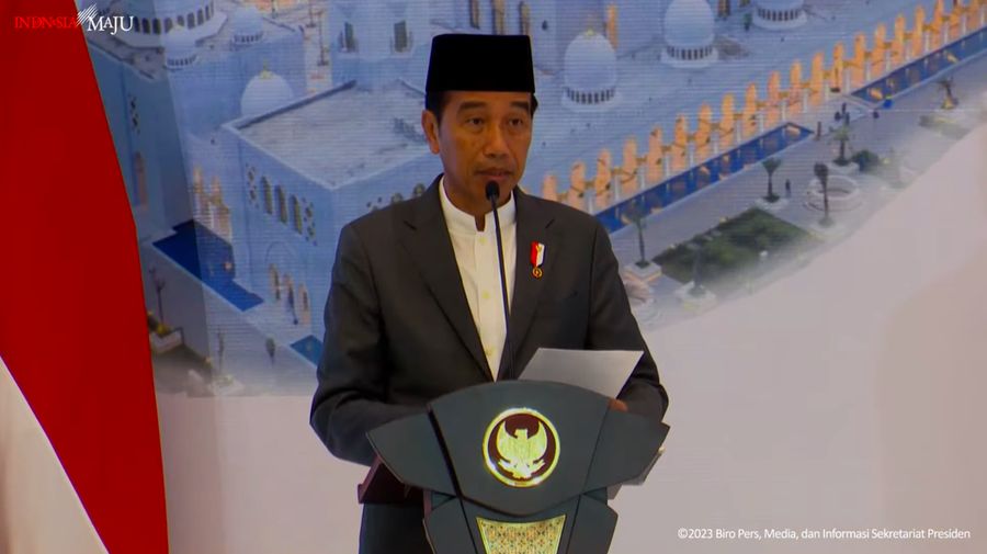 Jokowi menghadiri Zayed Humanitarian Day