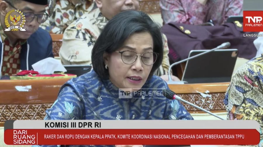 KOMISI III DPR RI RAPAT KERJA DENGAN MENKO POLHUKAM, MENTERI KEUANGAN DAN PPATK