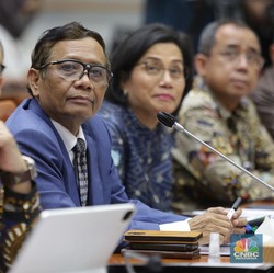 Sri Mulyani Tangani Transaksi Rp349 T, Begini Komentar Mahfud