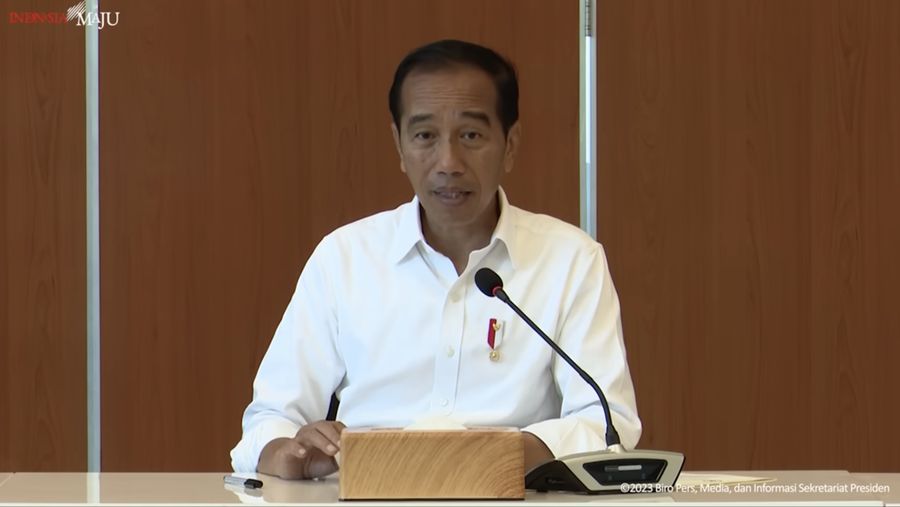 Pengantar Presiden Jokowi Pada Ratas Mudik Lebaran 2023, Pelabuhan Merak, Cilegon, 11 April 2023