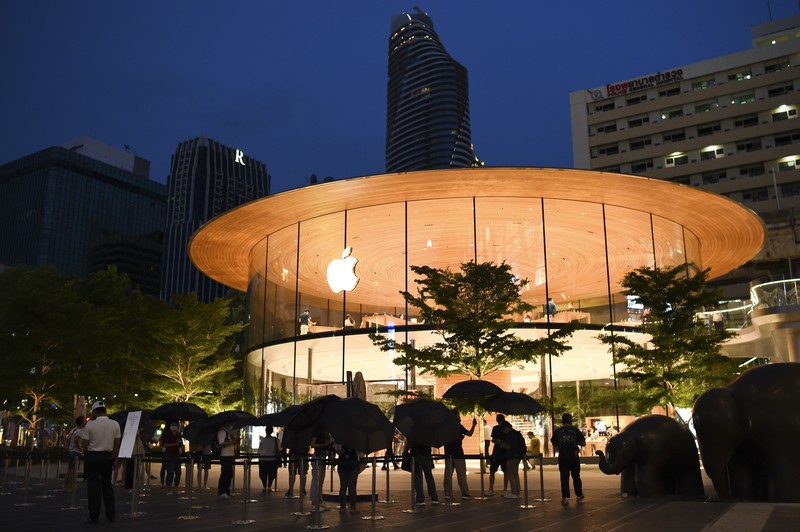 Apple store di Singapura (Getty Images/Suhaimi Abdullah) Apple store di Singapura (Getty Images/Suhaimi Abdullah)