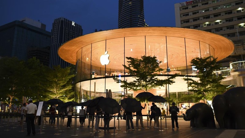 Apple store di Singapura (Getty Images/Suhaimi Abdullah)