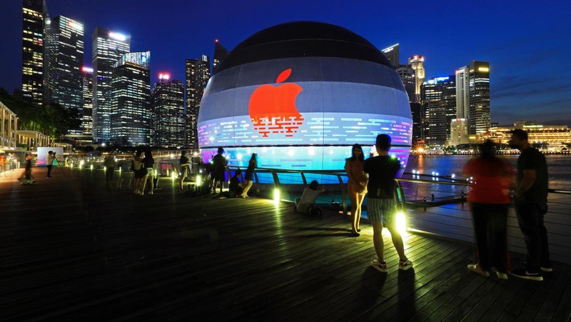 Apple store di Singapura (Getty Images/Suhaimi Abdullah)
