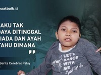 Ini Alvino, Anak Cerebral Palsy yang Bersemangat Saat Puasa