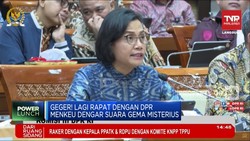 Geger! Lagi Rapat Dengan DPR, Menkeu Dengar Suara Misterius