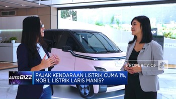 Pajak Kendaraan Listrik Cuma 1%, Mobil Listrik Laris Manis?