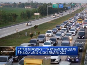 Perhatian! Ini Prediksi Titik Rawan Kemacetan Saat Mudik