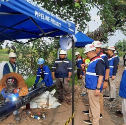 Pembangunan Pipa Distribusi Gas Bumi di Kendal Tetap Berjalan