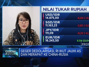Ramai Dedolarisasi China-Rusia, RI Ikut Tinggalkan Dolar AS?