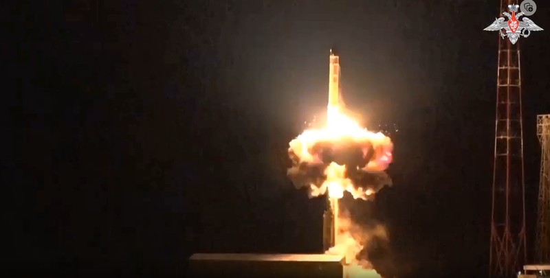 Rusia Uji Coba Rudal Balistik Antar Benua. (Russias Defense Ministry)